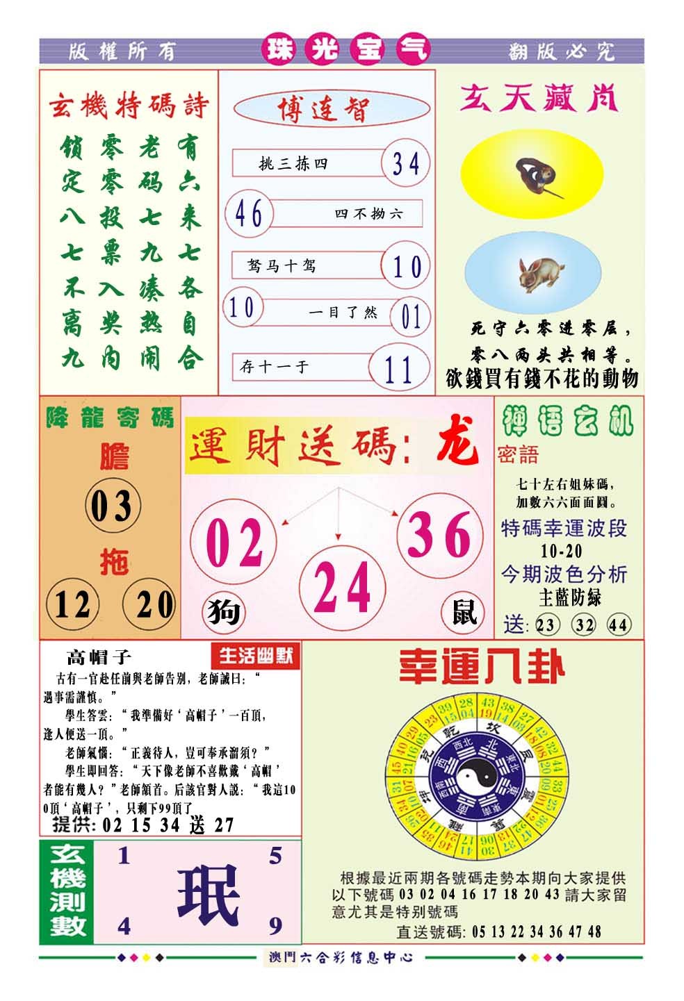 2024360期珠光宝气