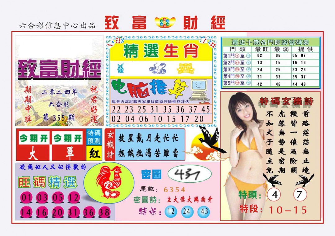2024355期致富财经