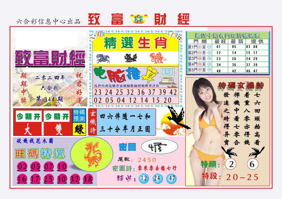 2024344期致富财经