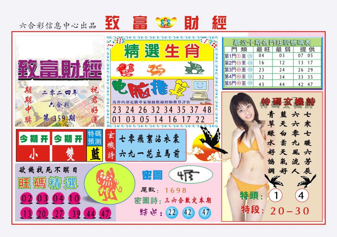 2024359期致富财经