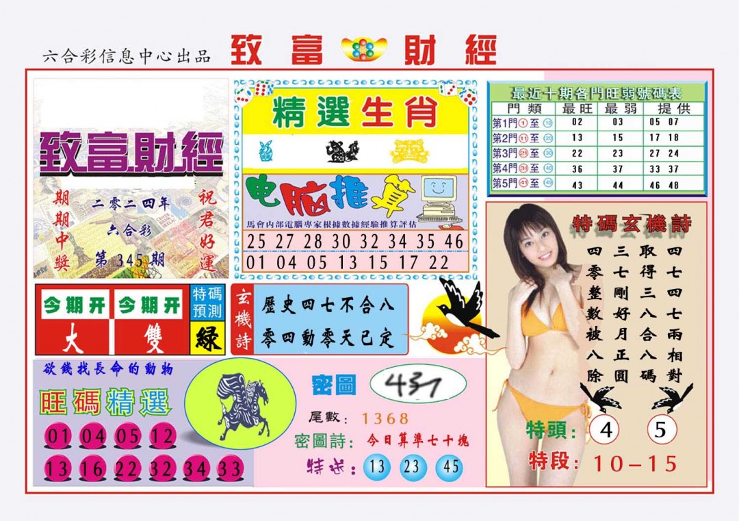 2024345期致富财经