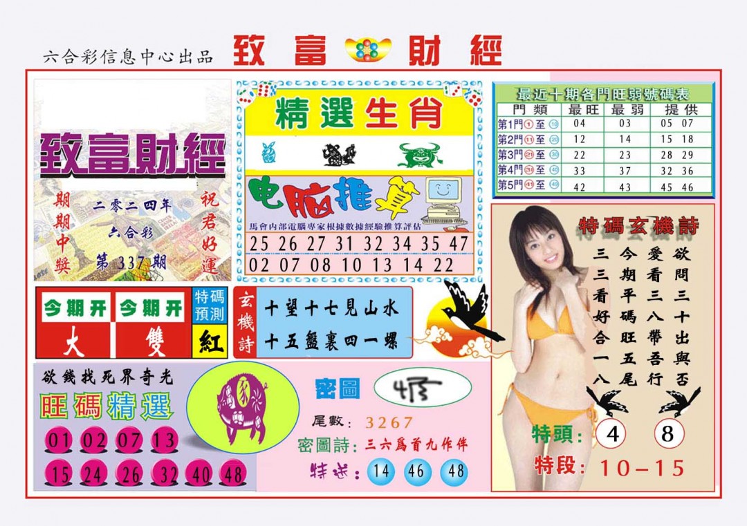 2024337期致富财经