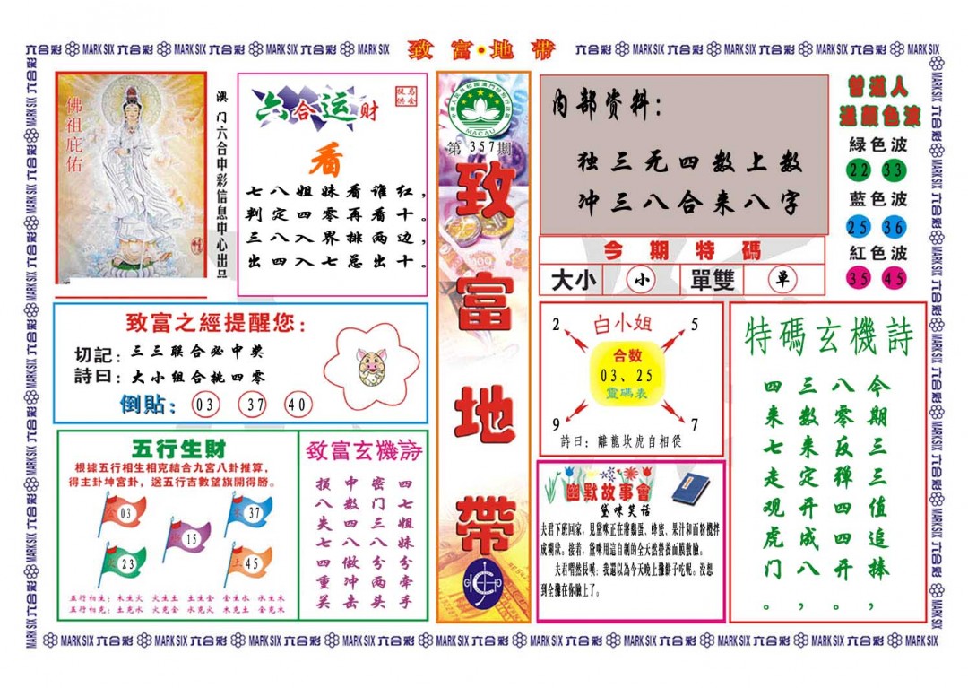 2024357期致富地带