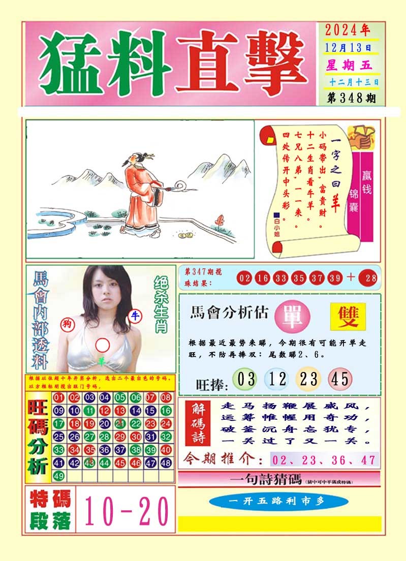 2024348期猛料直击A