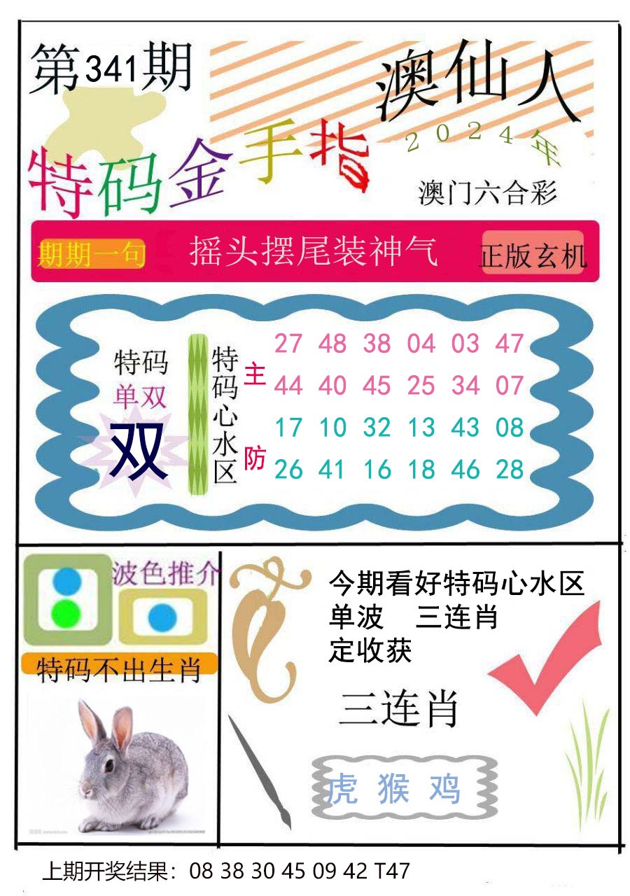 2024341期特码金手指
