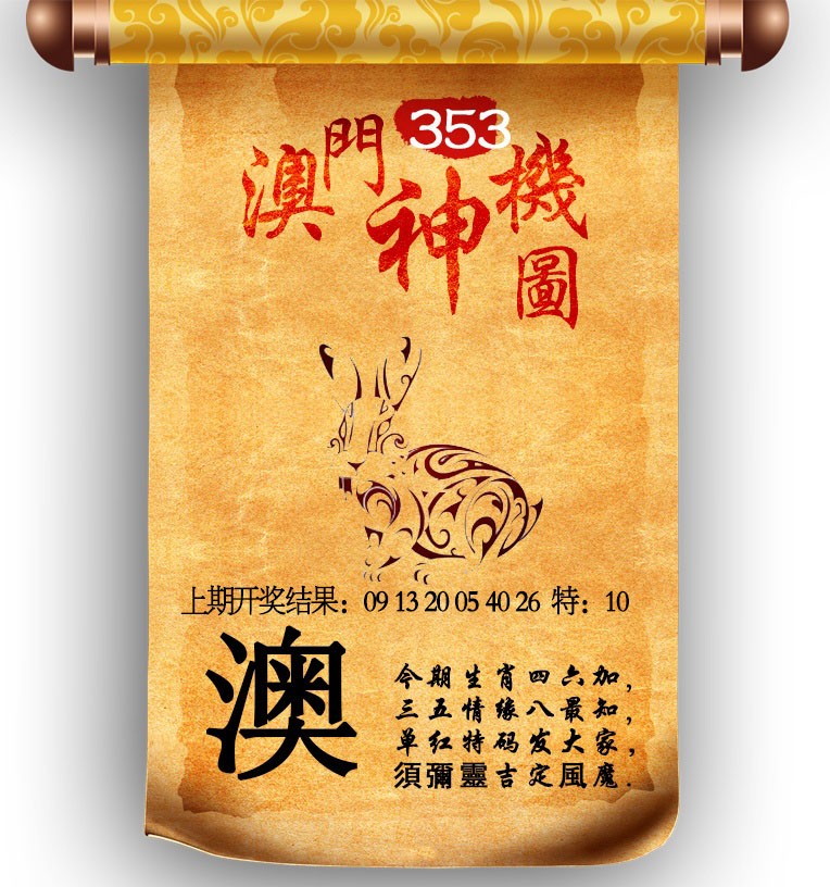 2024353期澳门神机图
