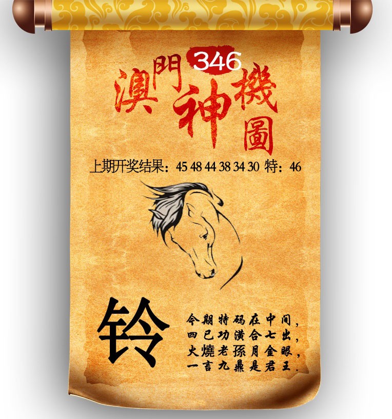 2024346期澳门神机图