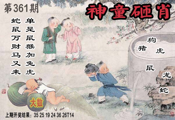 2024361期神童砸肖