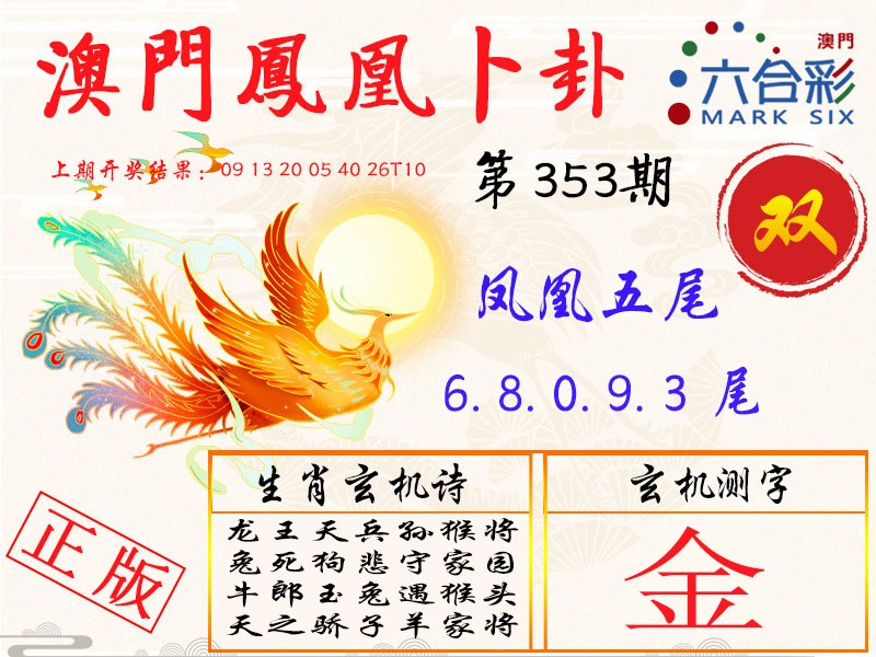 2024353期凤凰卜卦