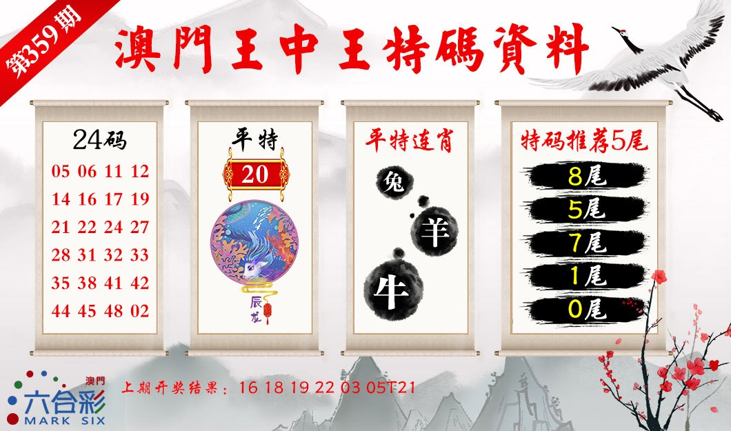 2024359期王中王特码料