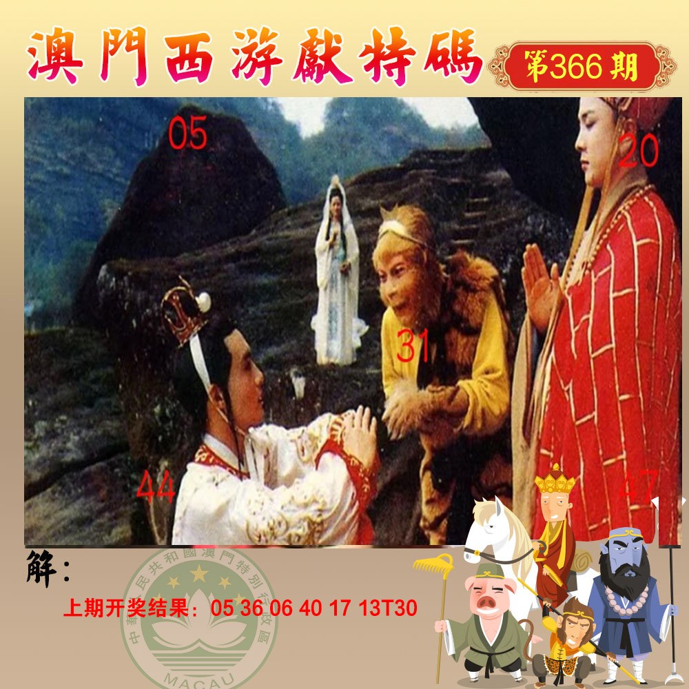 2024366期西游献码
