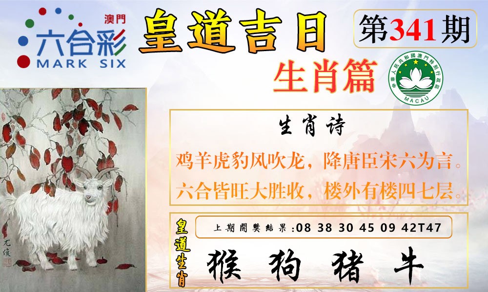 2024341期皇道吉日报