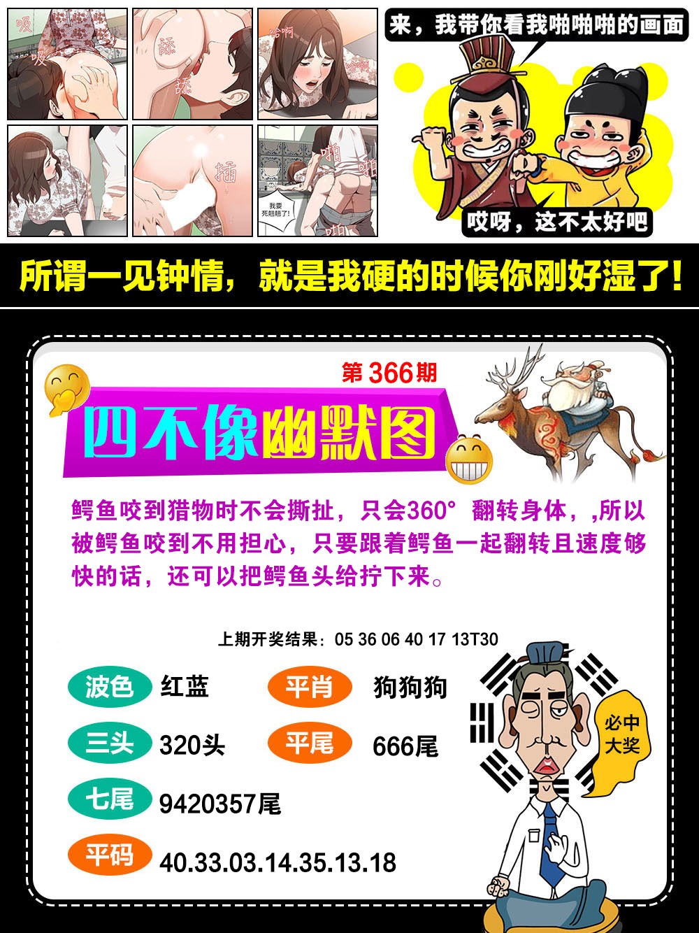 2024366期四不像幽默