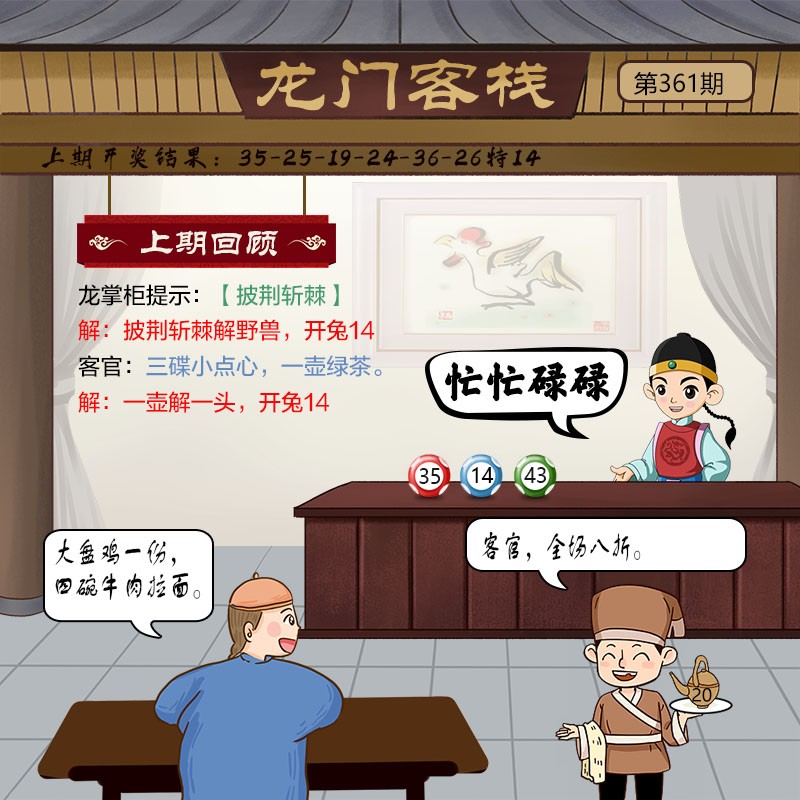 2024361期龙门客栈