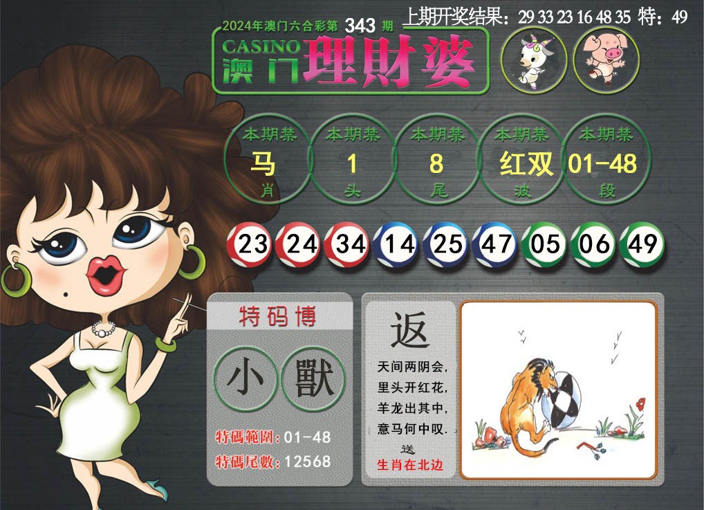2024343期澳门理财婆