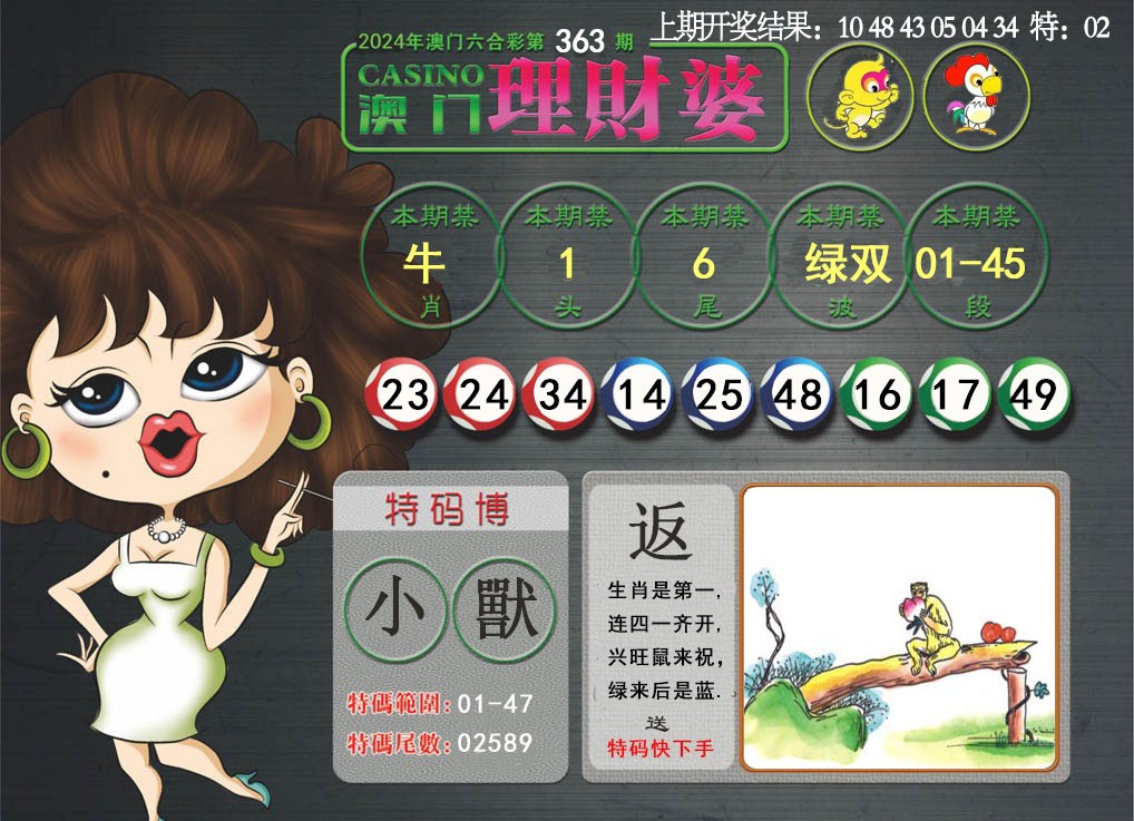 2024363期澳门理财婆