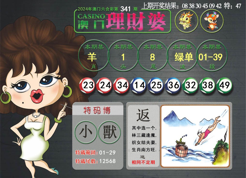2024341期澳门理财婆