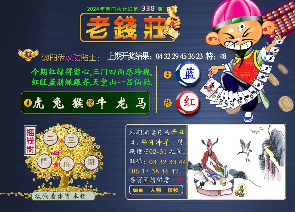 2024338期老钱莊