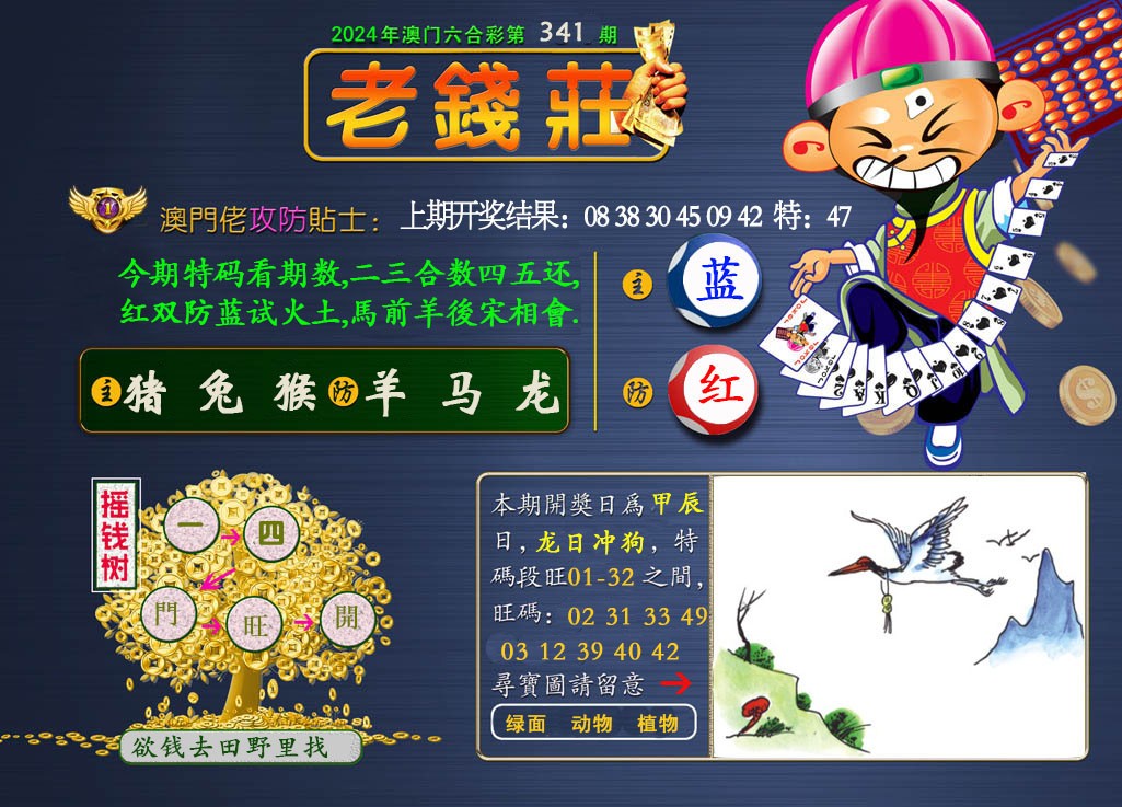 2024341期老钱莊