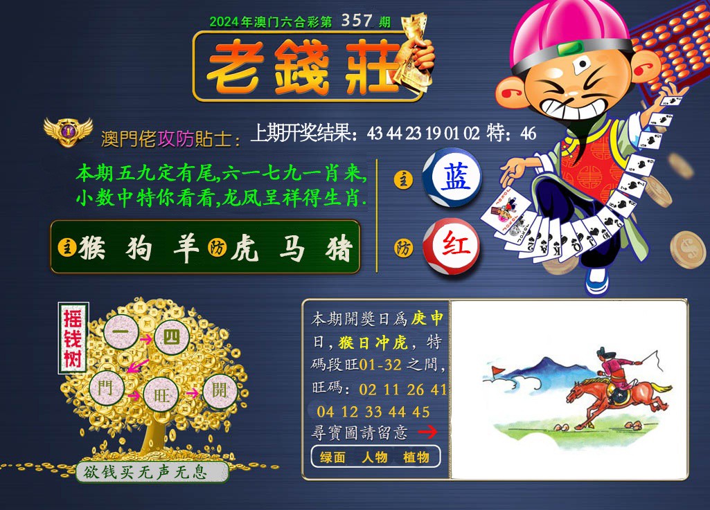 2024357期老钱莊