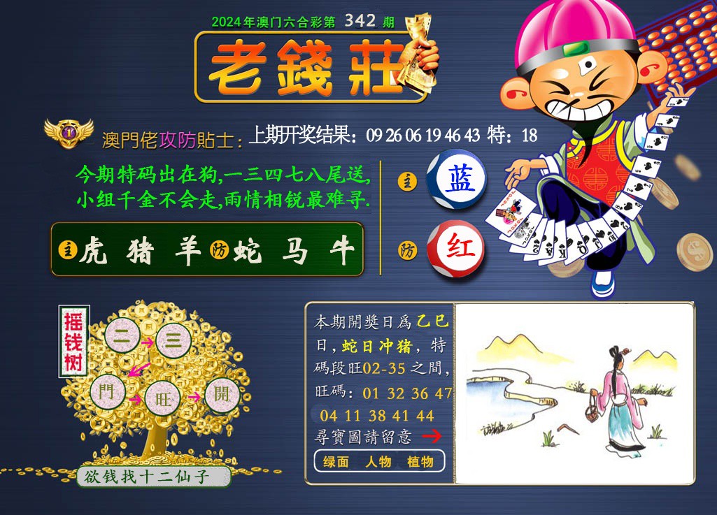 2024342期老钱莊
