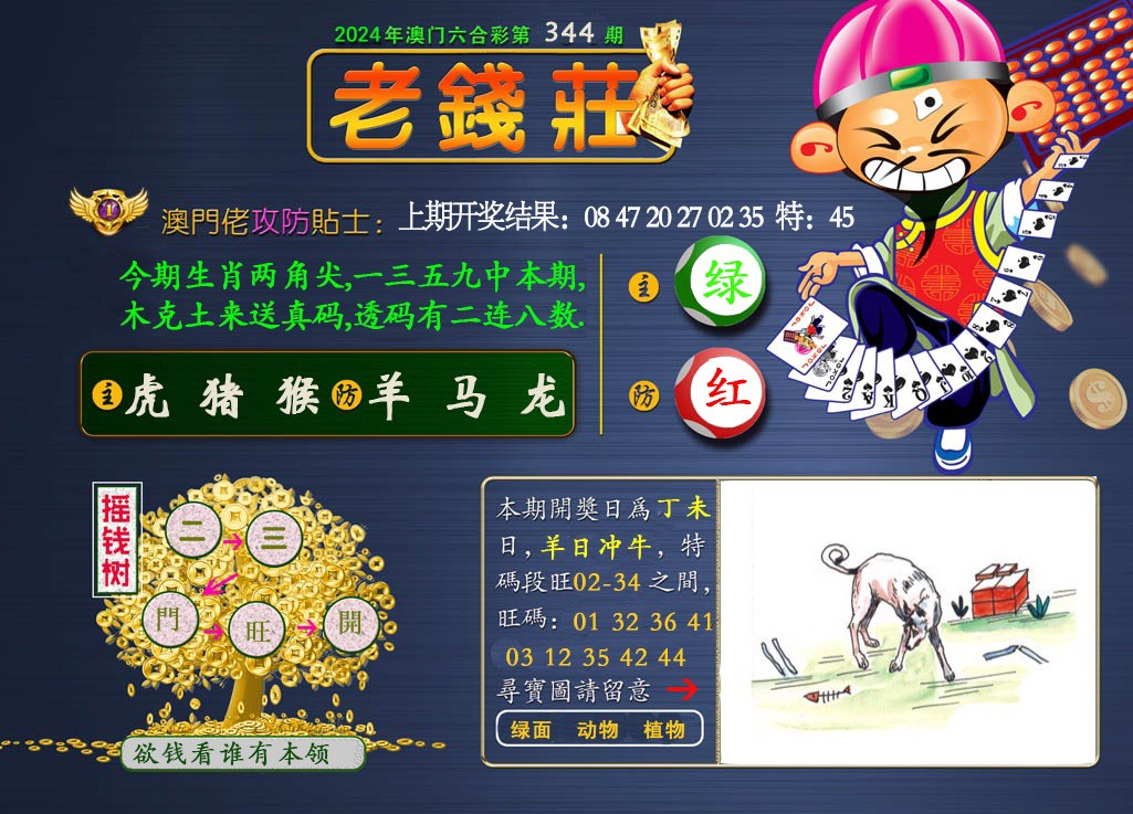 2024344期老钱莊