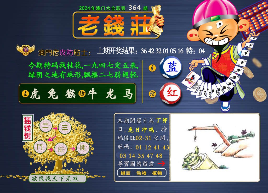 2024364期老钱莊