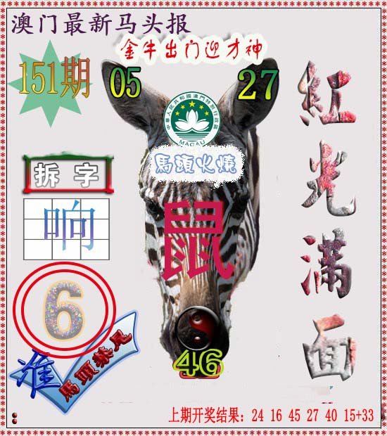 2024151期马头报