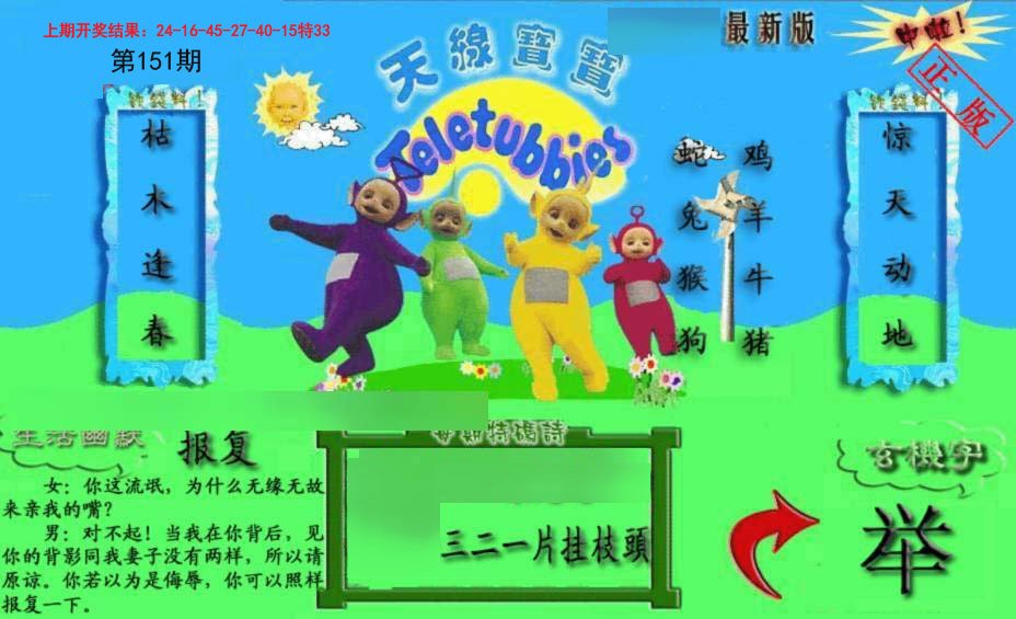 2024151期新天线宝宝(2006一版)