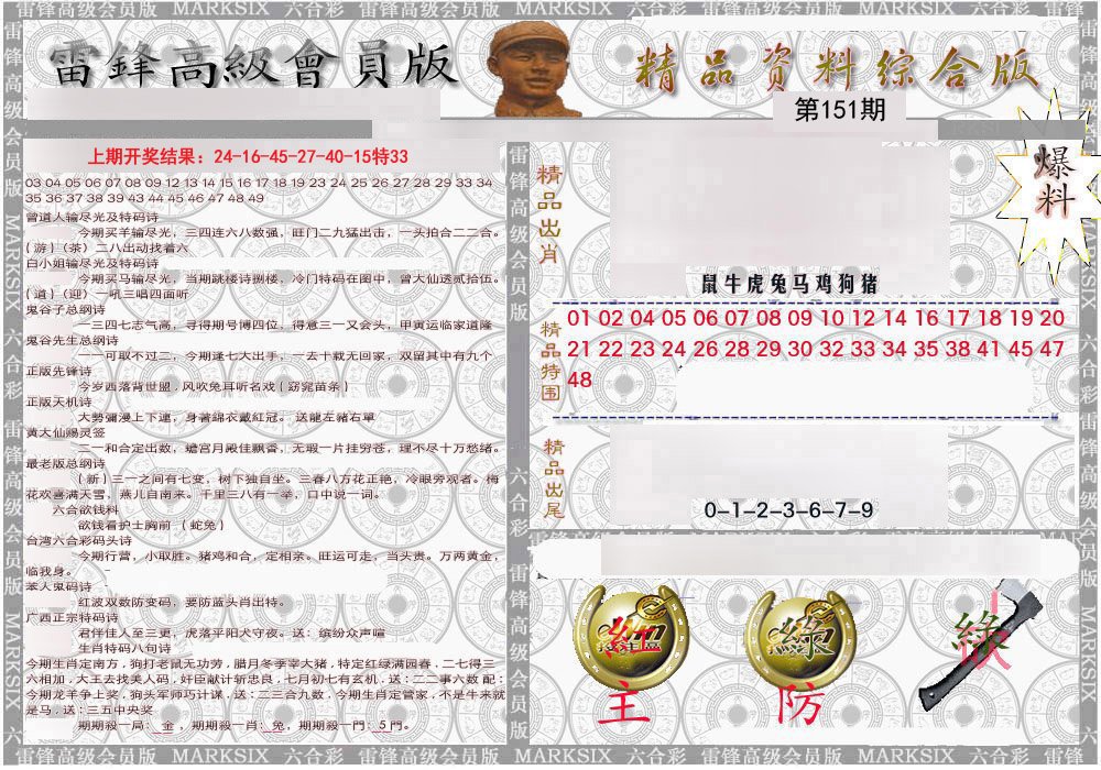 2024151期雷锋资料综合版