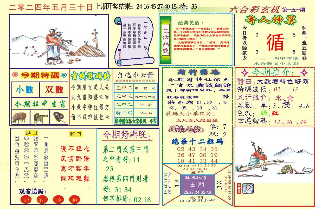 2024151期六合玄机