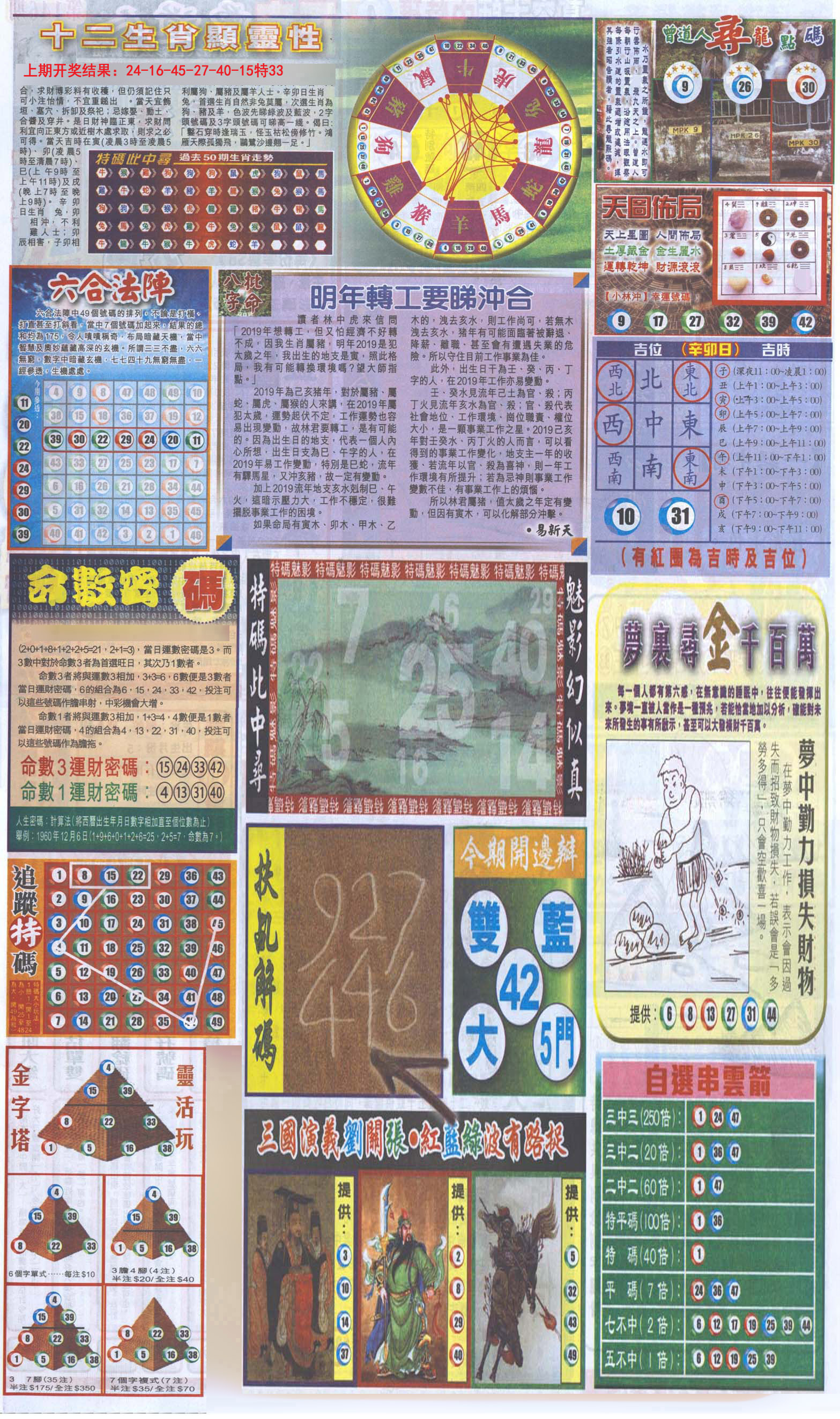 2024151期新报跑狗-2(背面)
