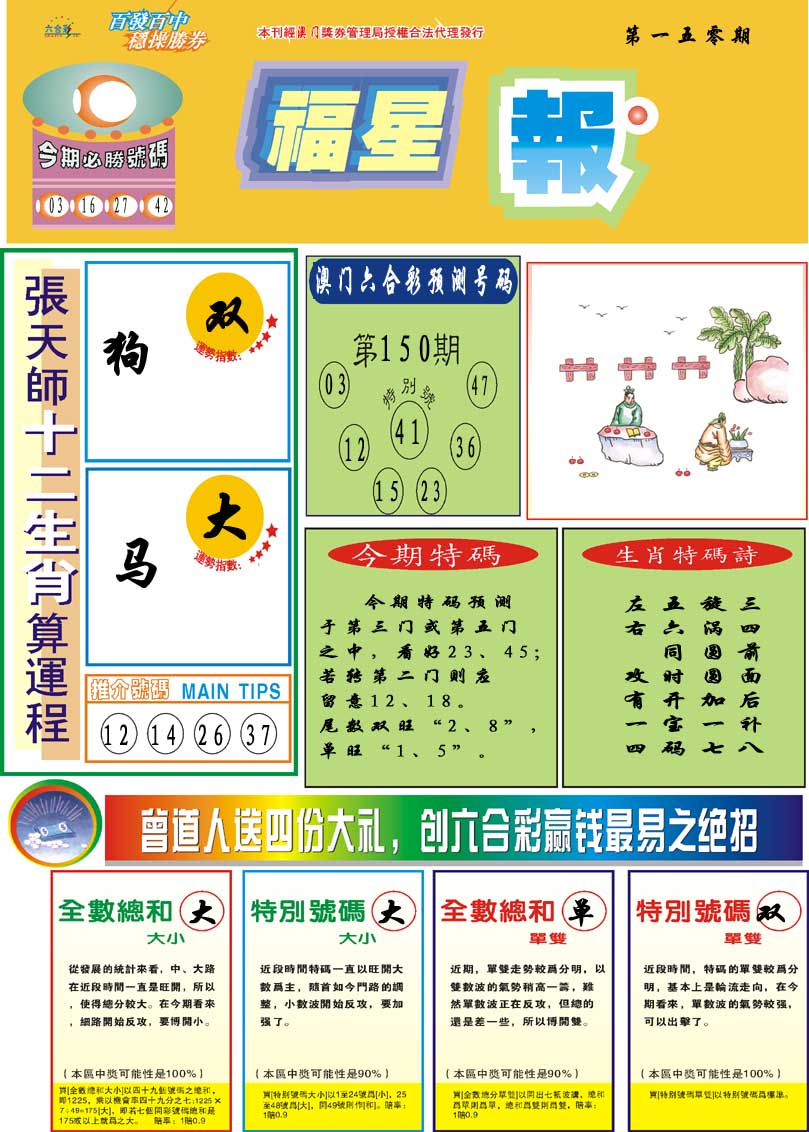 2024150期福星报