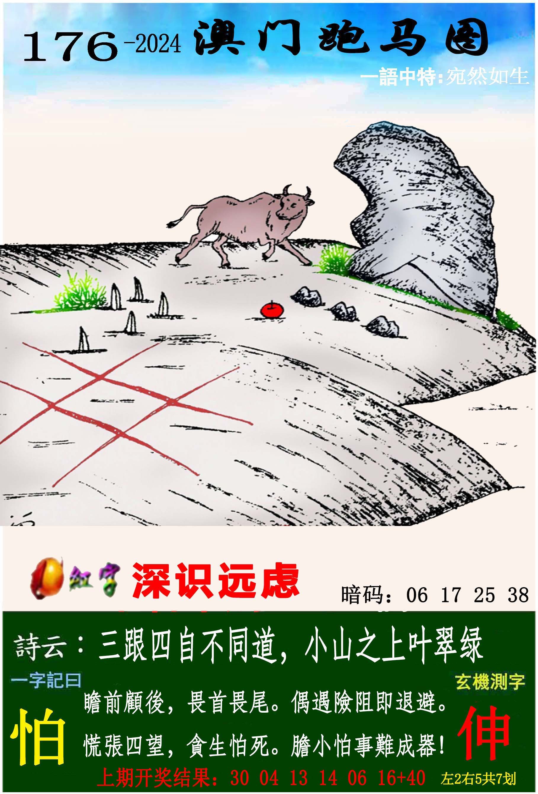 2024176期跑马图