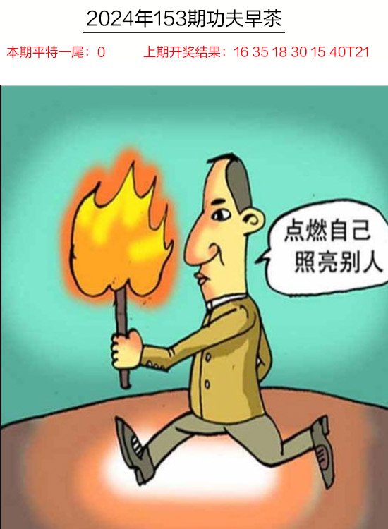 2024153期功夫早茶