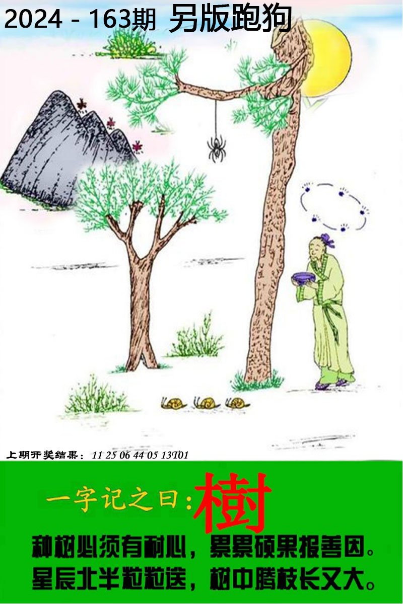 2024163期另版跑狗图