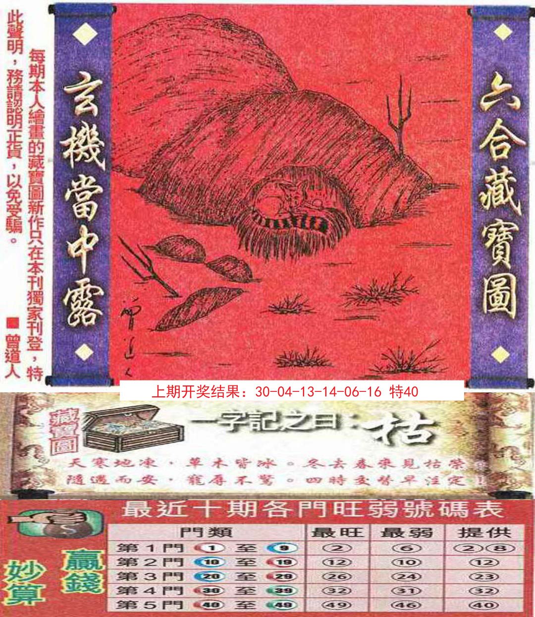 2024176期高清跑狗图