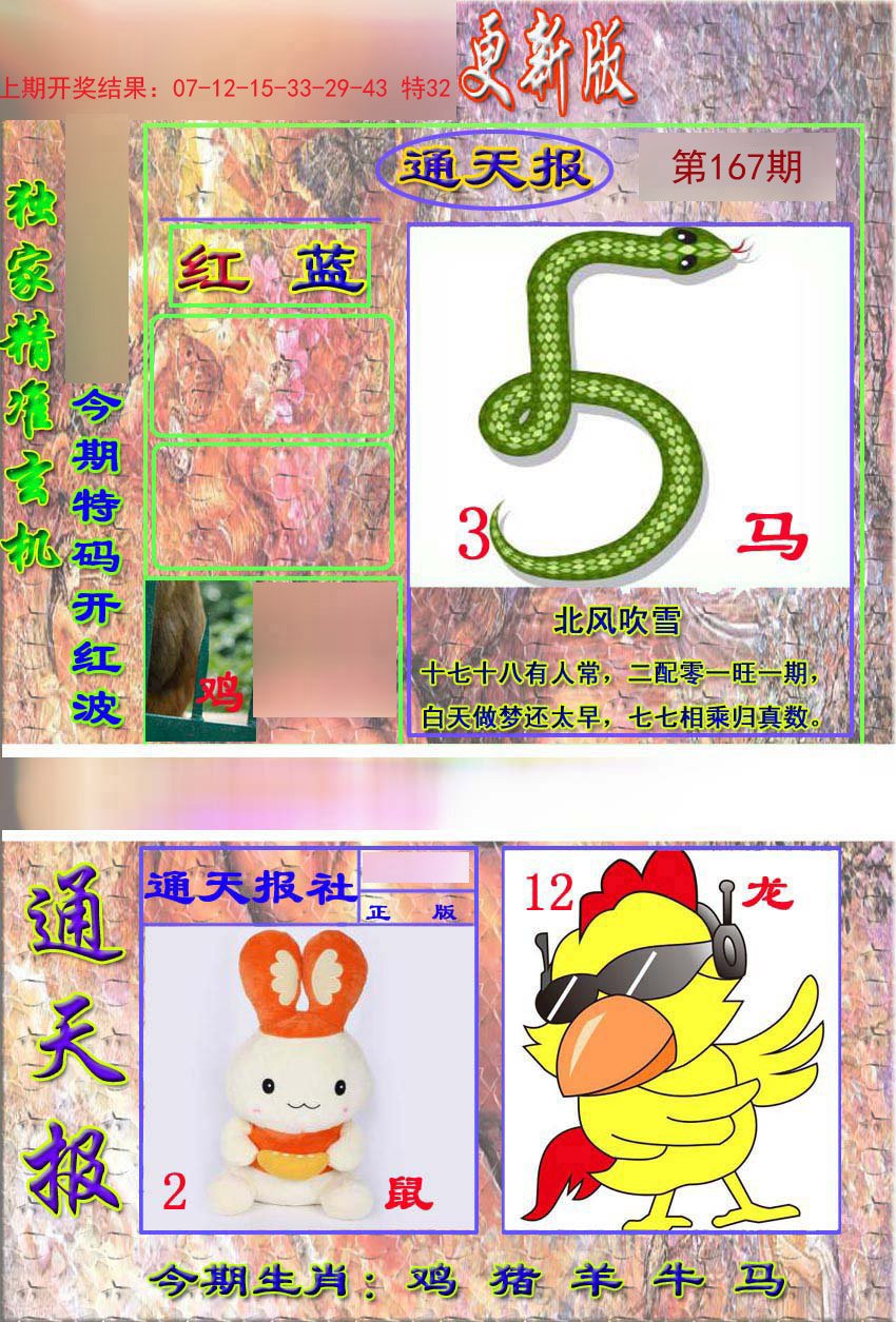 2024167期新通报