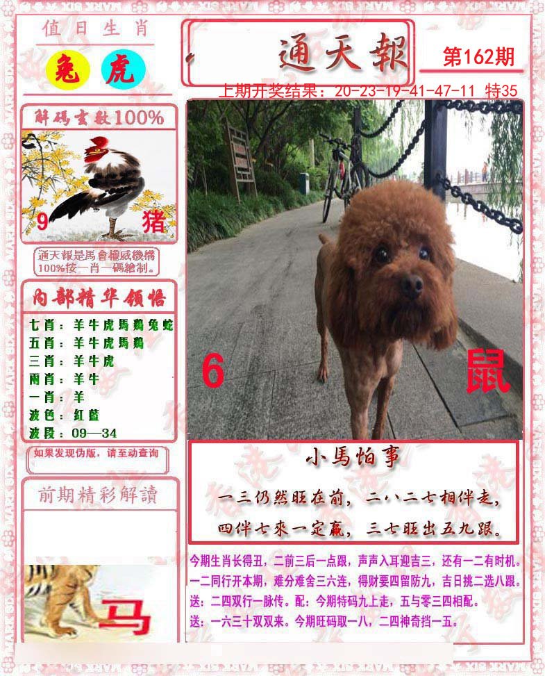 2024162期马经通天报