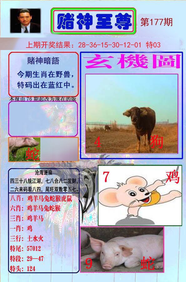 2024177期赌神至尊