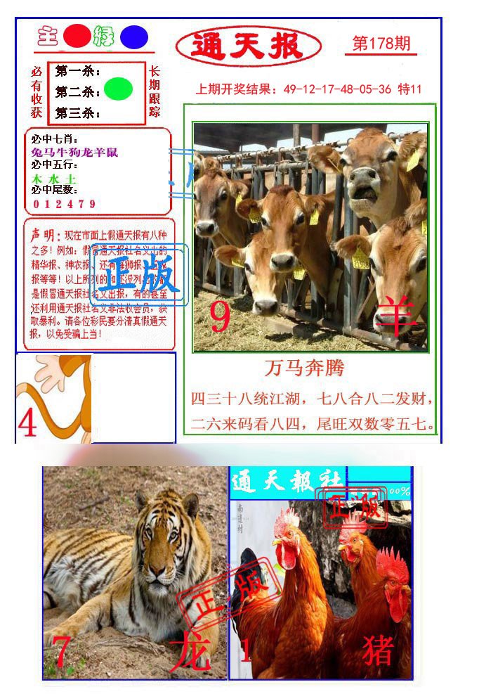 2024178期通天杀波图1