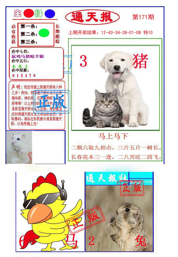 2024171期通天杀波图1