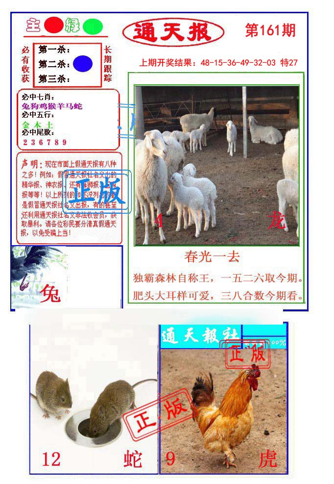 2024161期通天杀波图1
