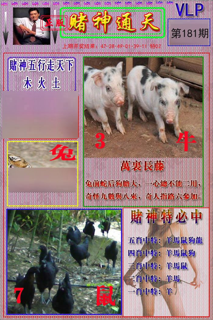 2024181期赌神通天报