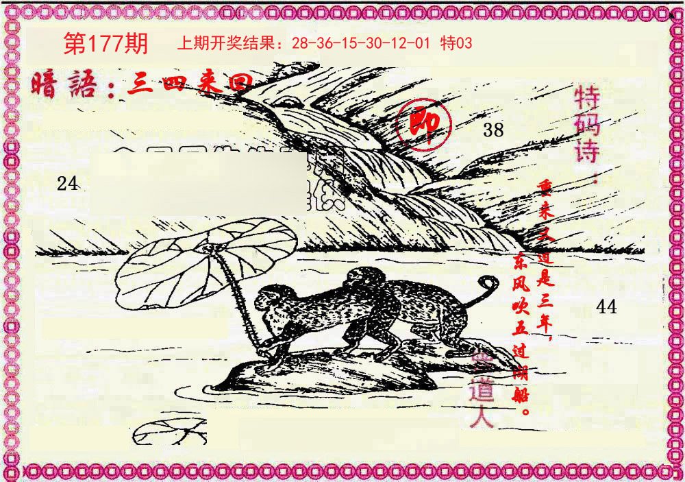 2024177期新暗语报