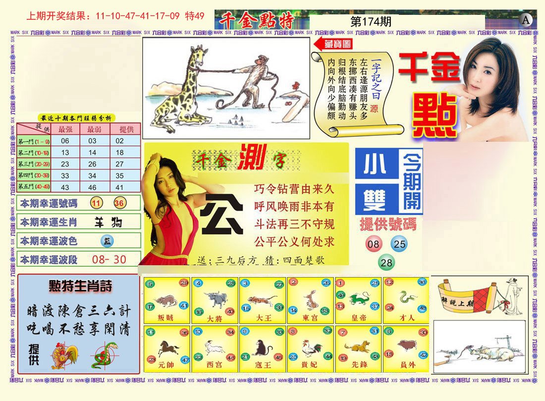 2024174期千金点特A