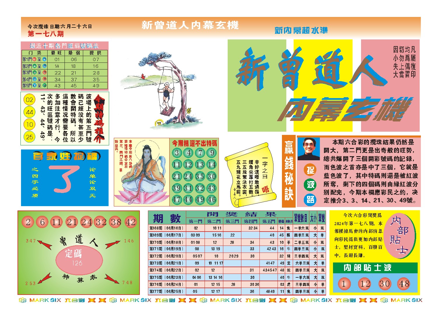 2024178期新曾道人内幕A