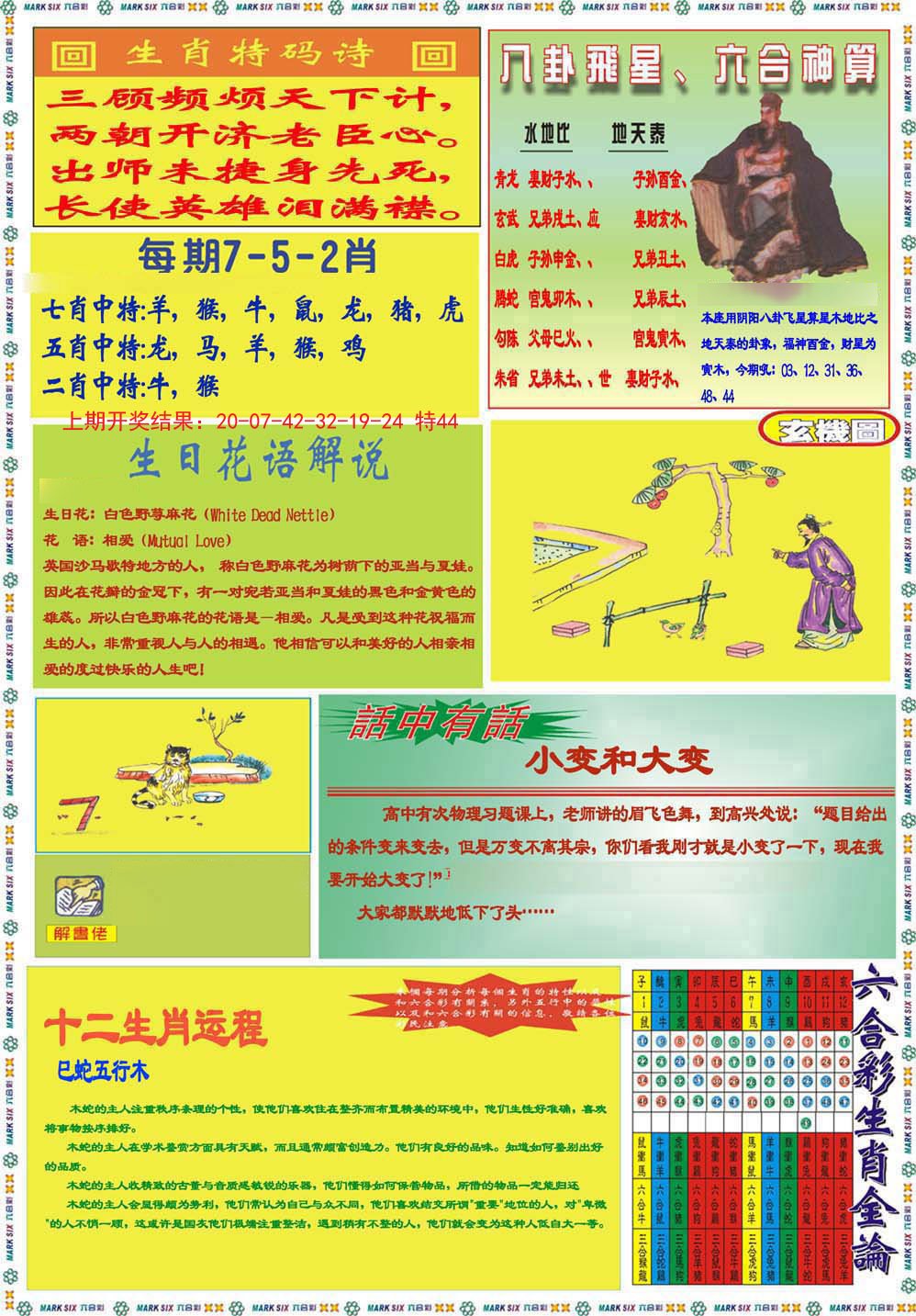 2024165期九龍马经B(推荐)