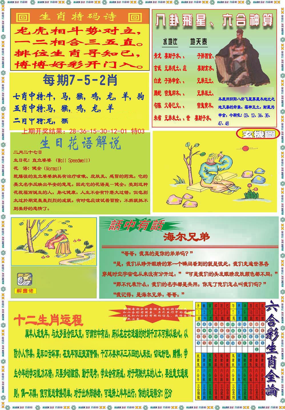 2024177期九龍马经B(推荐)