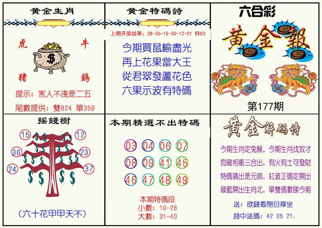 2024177期黄金报